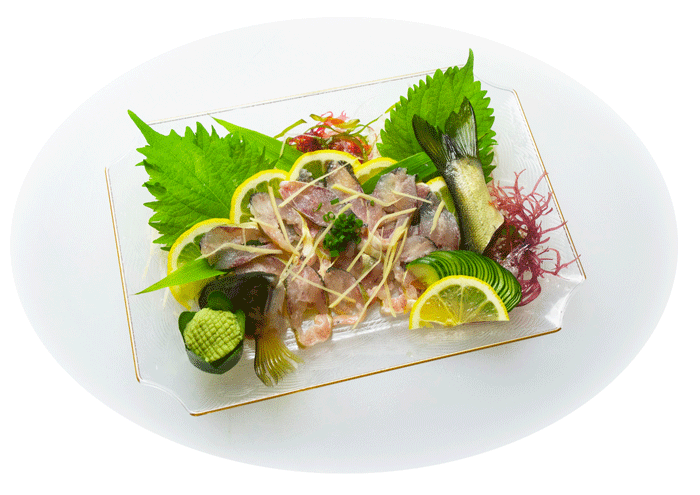 ayu segoshi sashimi